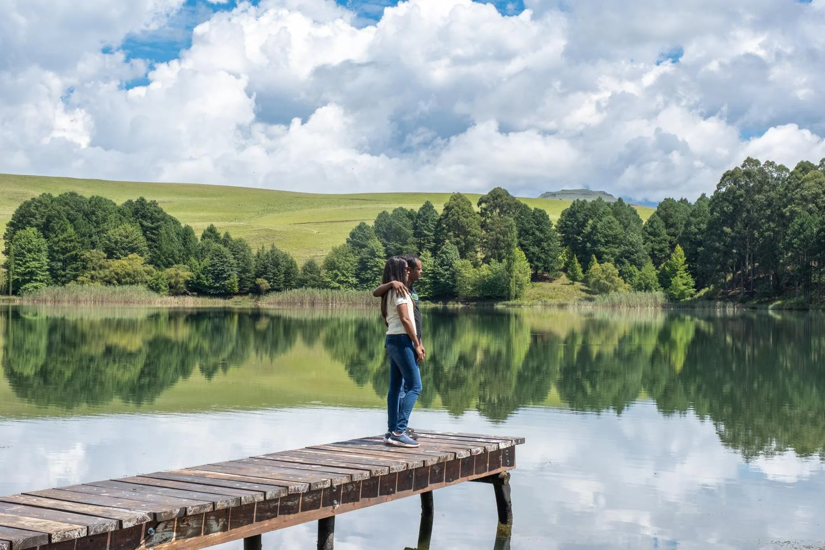 Castleburn — lake and mountain reflections